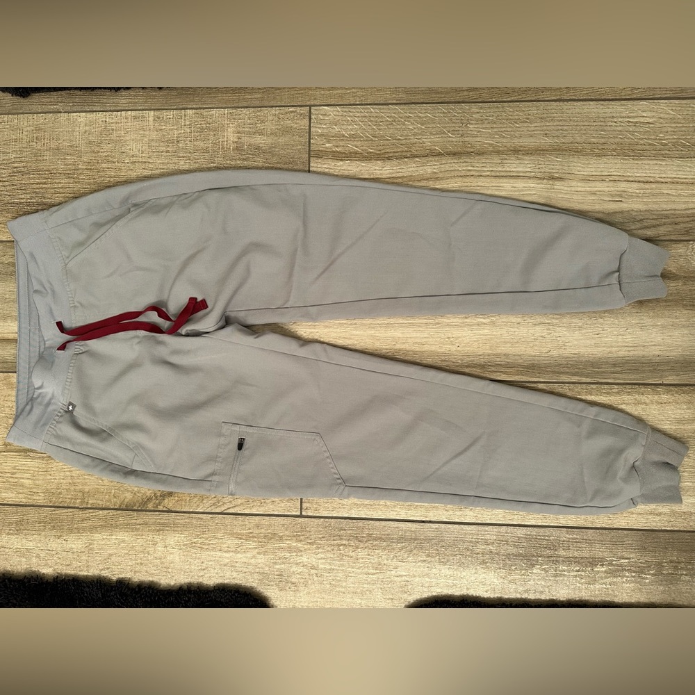 Zamora Figs cement scrub pants XS